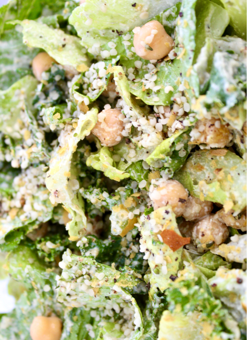 THE BEST vegan caesar salad