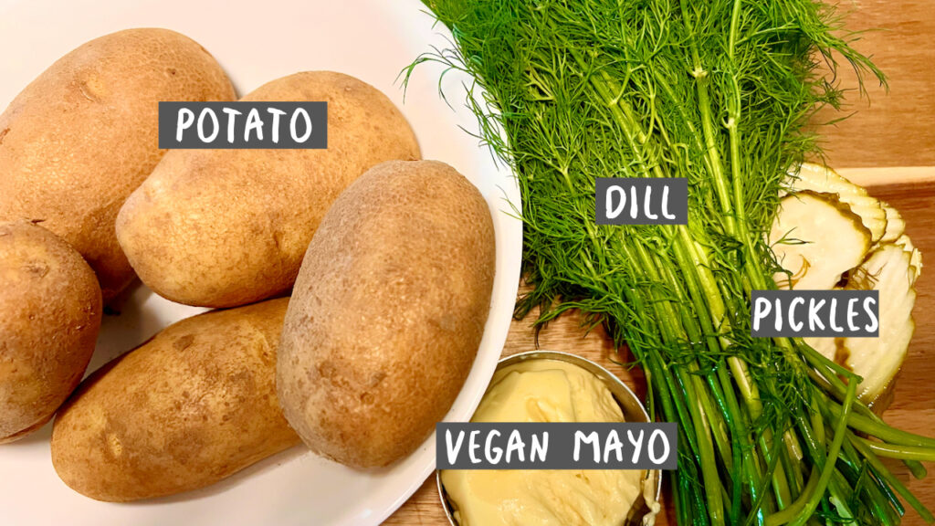 vegan potato salad ingredients