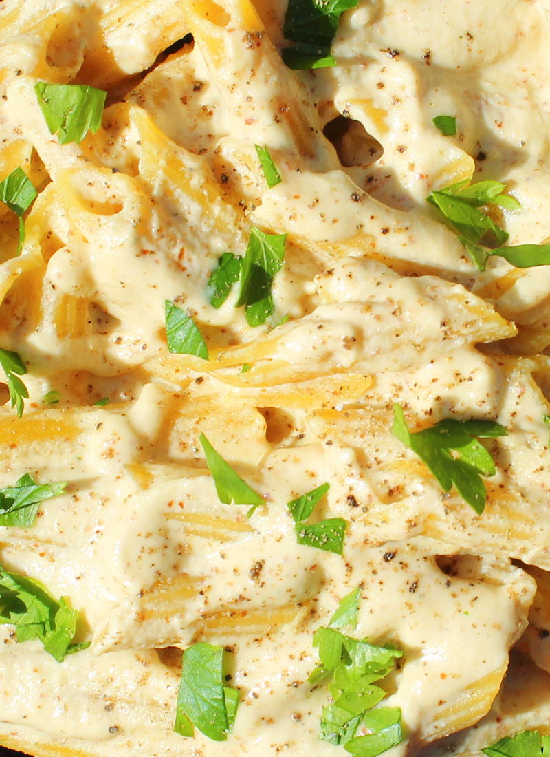 Creamy, Easy, Dairy-Free Vegan Alfredo